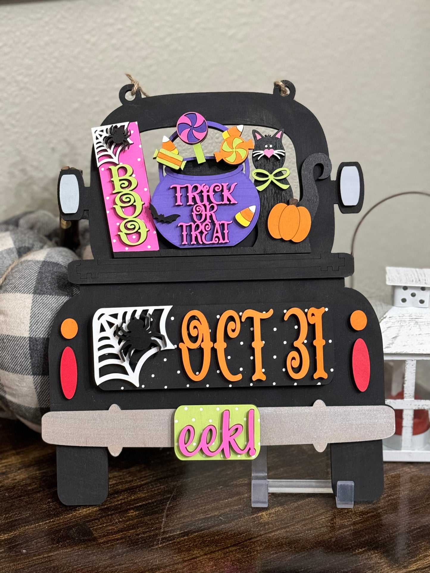 Halloween Interchangeable Insert for the Farmhouse Truck Sign or Shelf Sitter