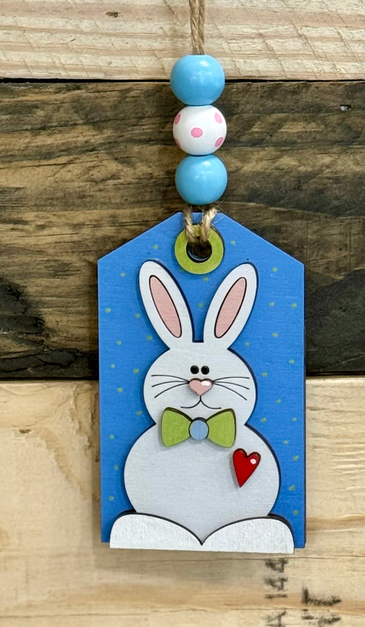 Easter Bunny Giftcard Holder / Ornament