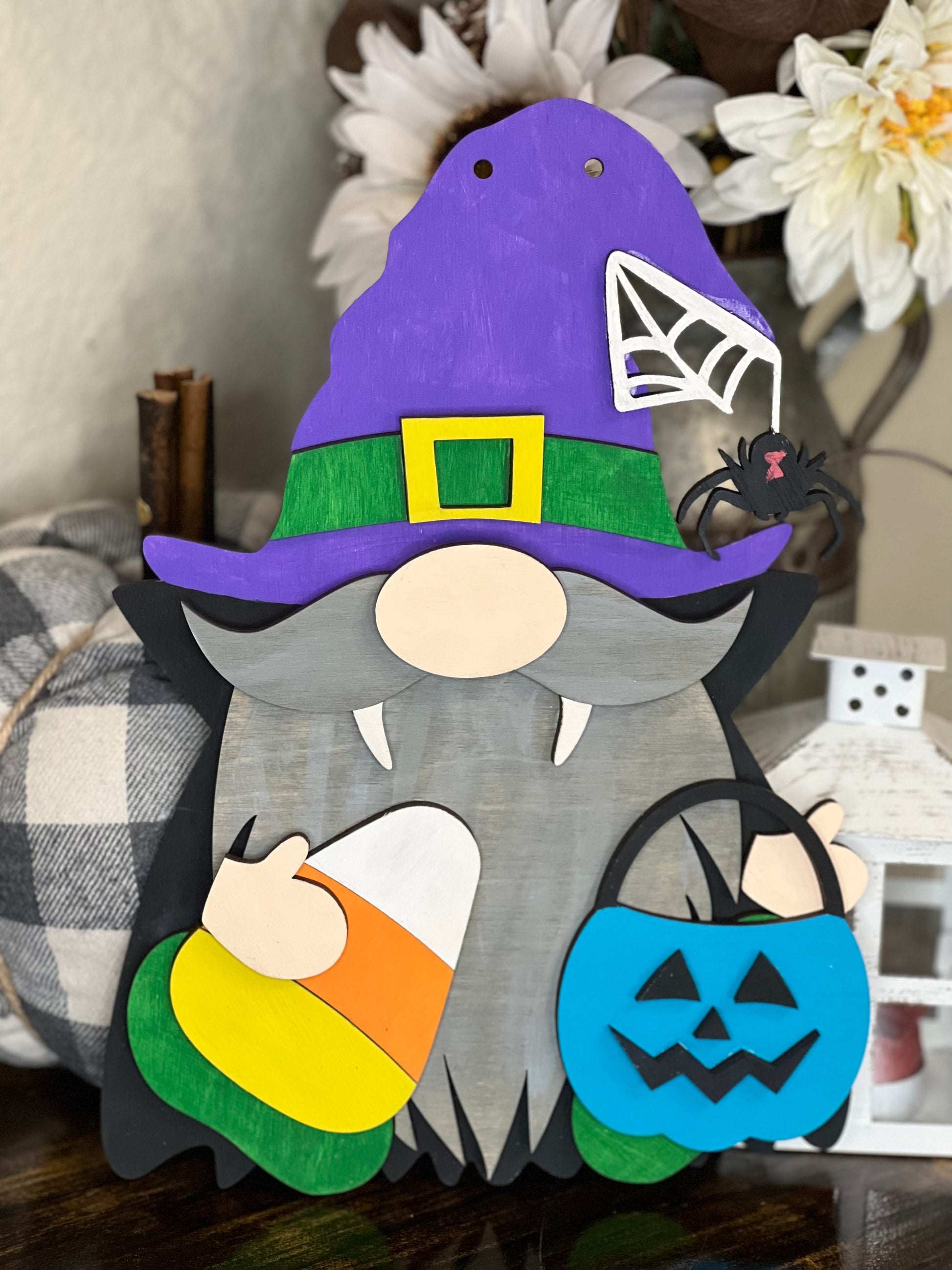Vampire Gnome Door Hanger