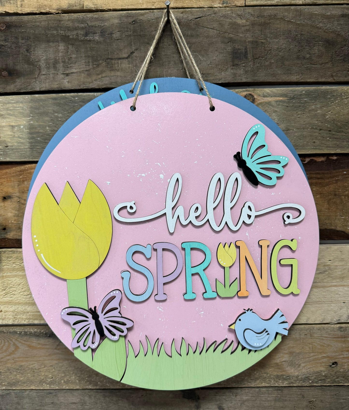 Handcrafted Spring Decor