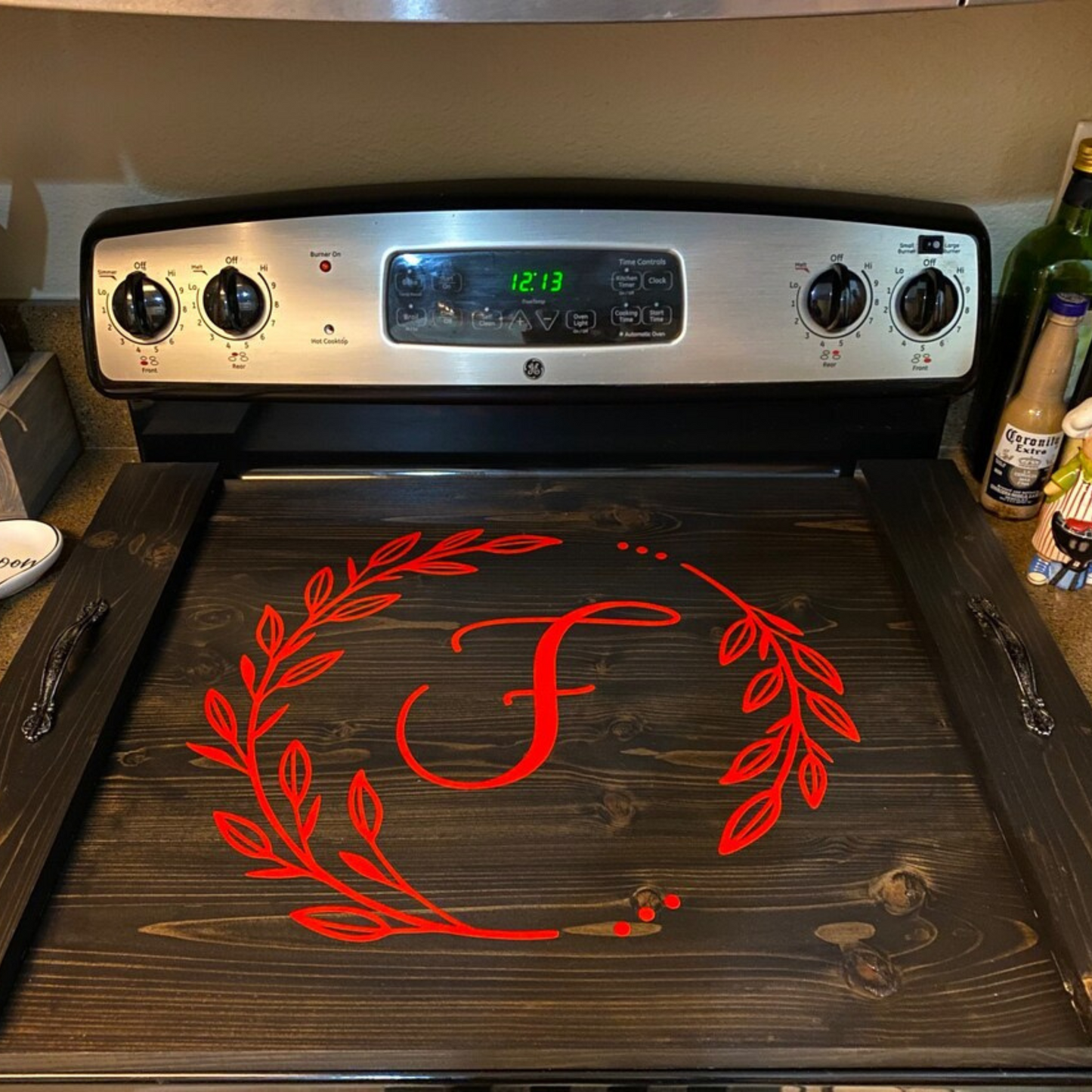Custom Handmade Stove Cover