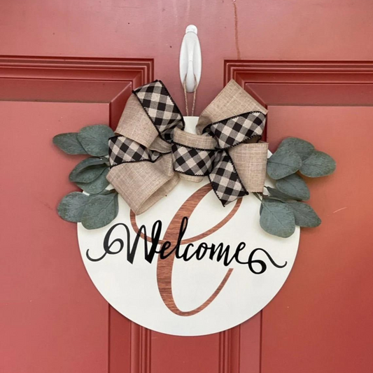 Custom Handmade Door Hanger