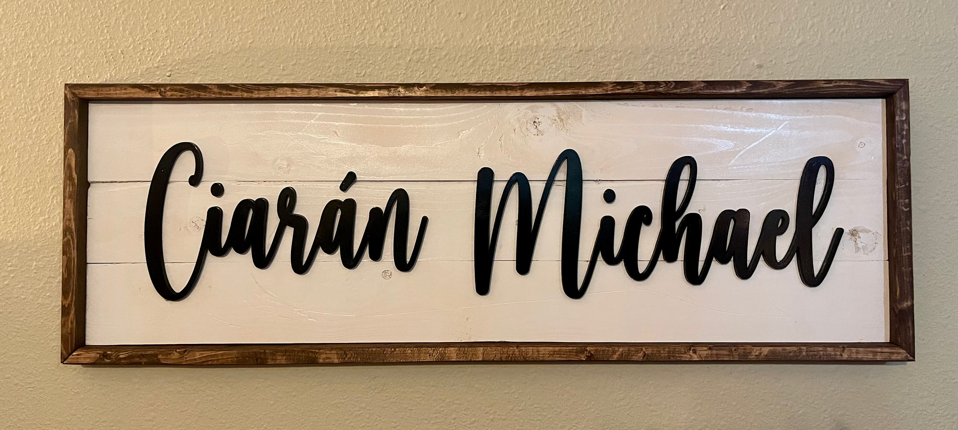 Farmhouse Name Sign