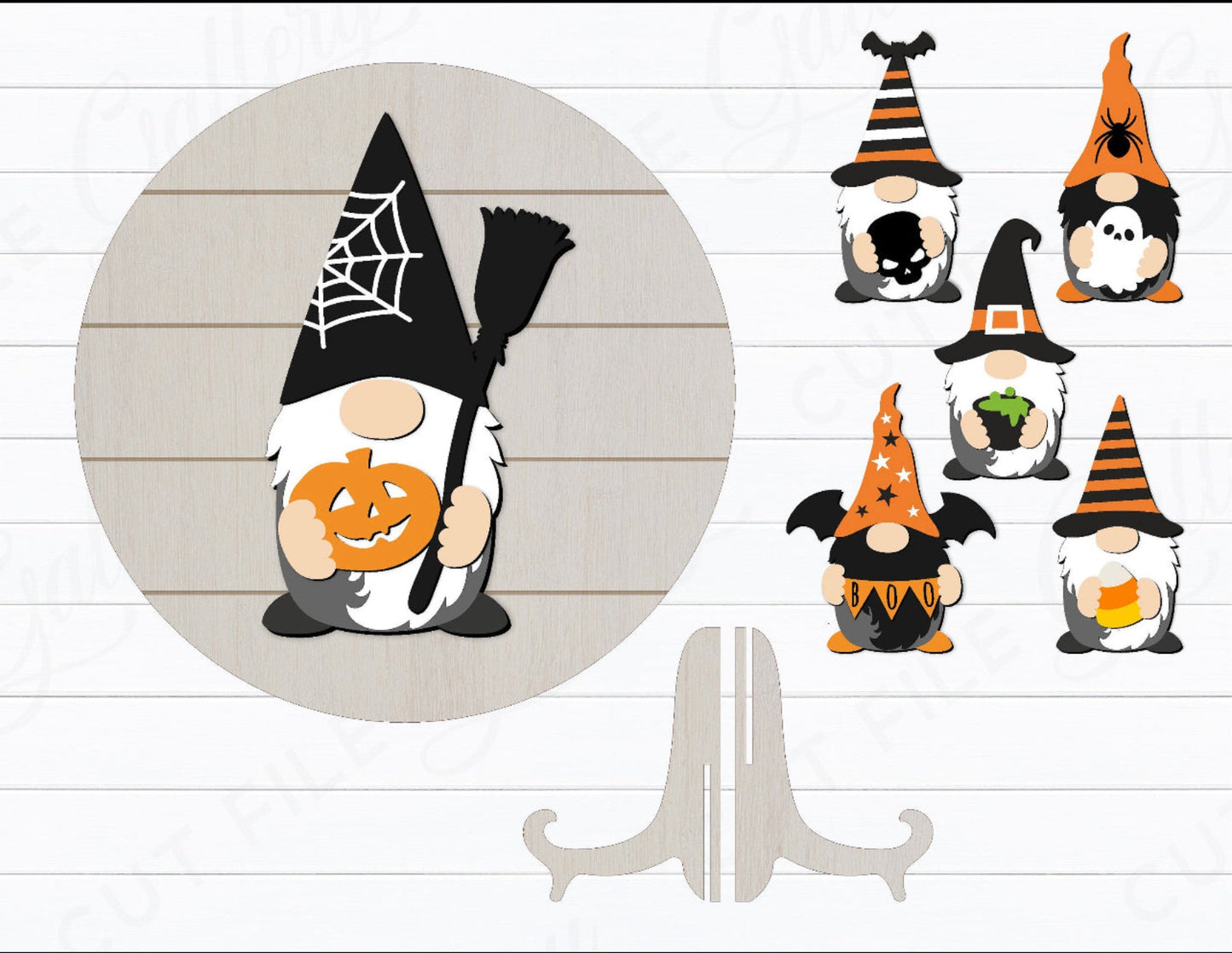 Halloween Gnome Sign
