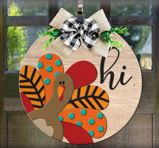 Turkey Sign | Door Hanger