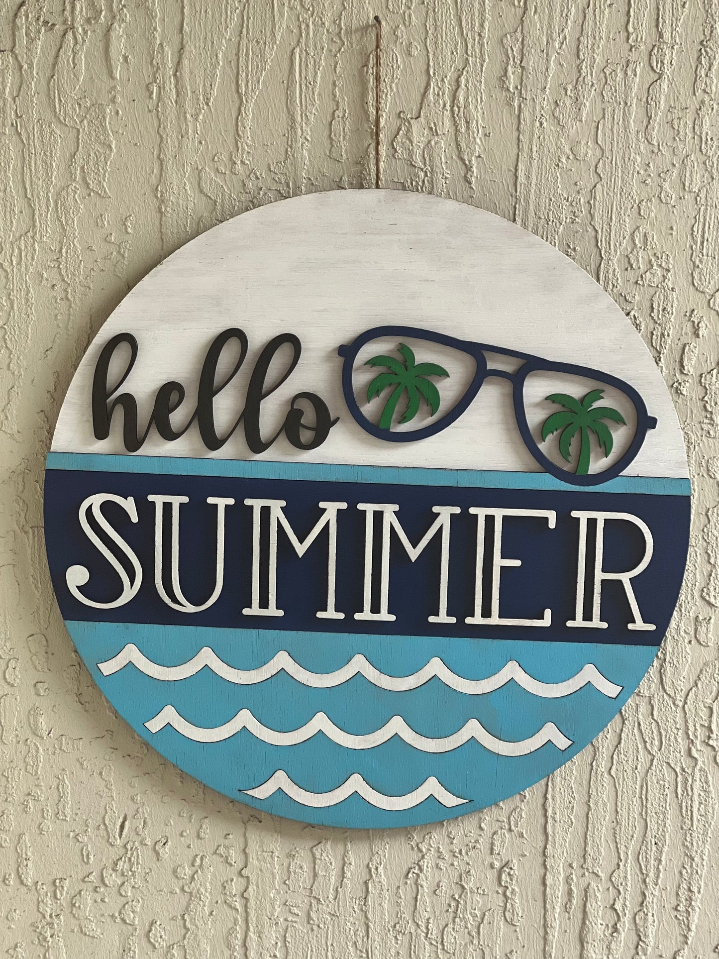 Hello Summer Door Hanger