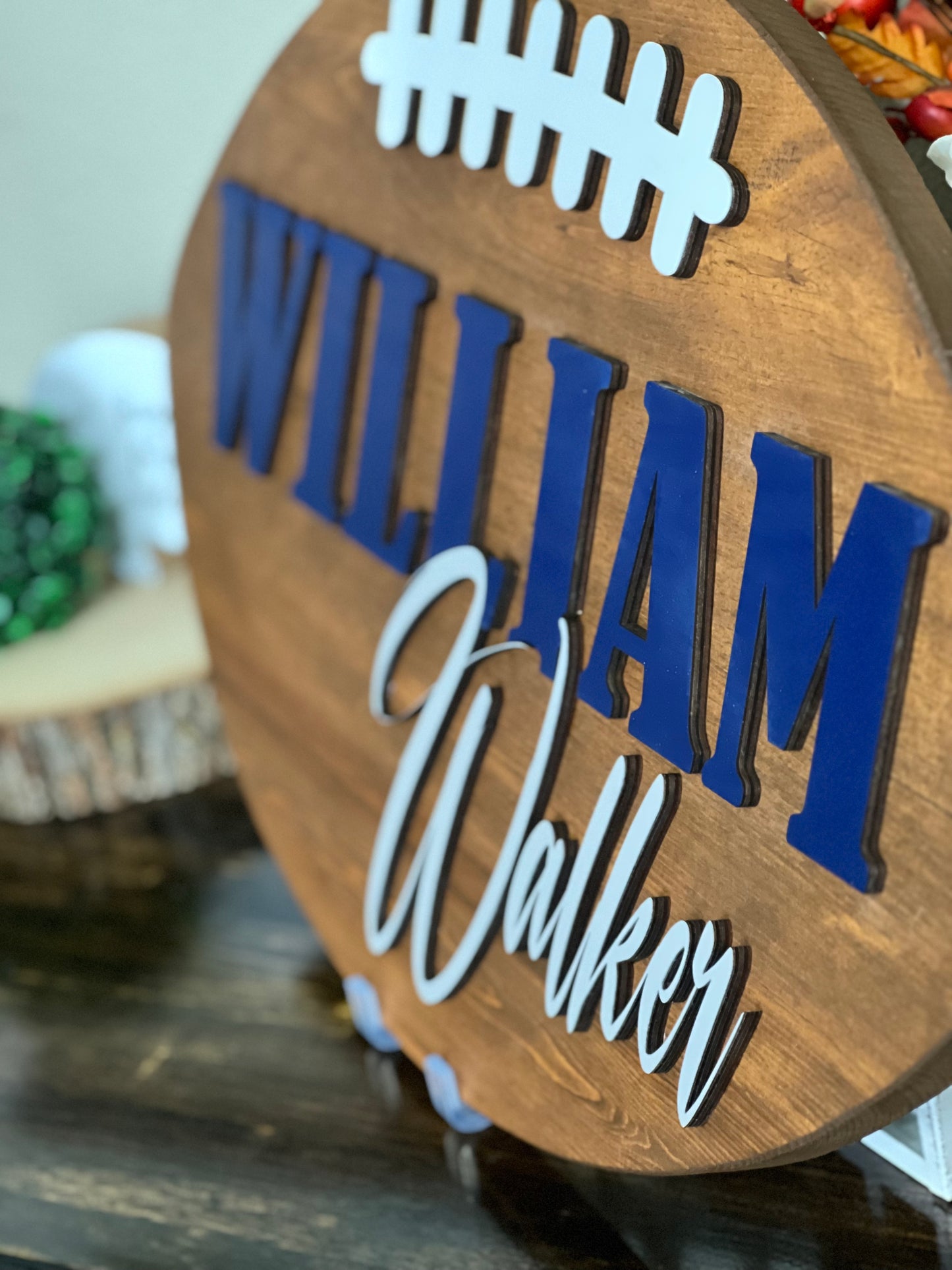 Nursery Sign | 3D Wood Baby Name Sign