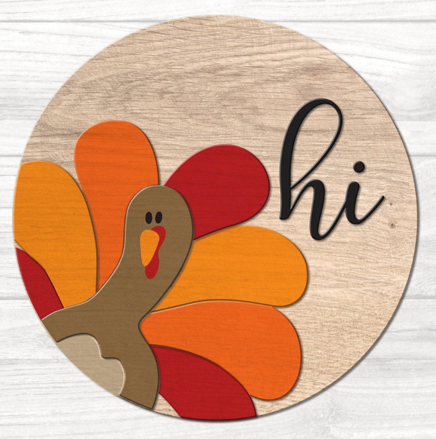 Turkey Sign | Door Hanger