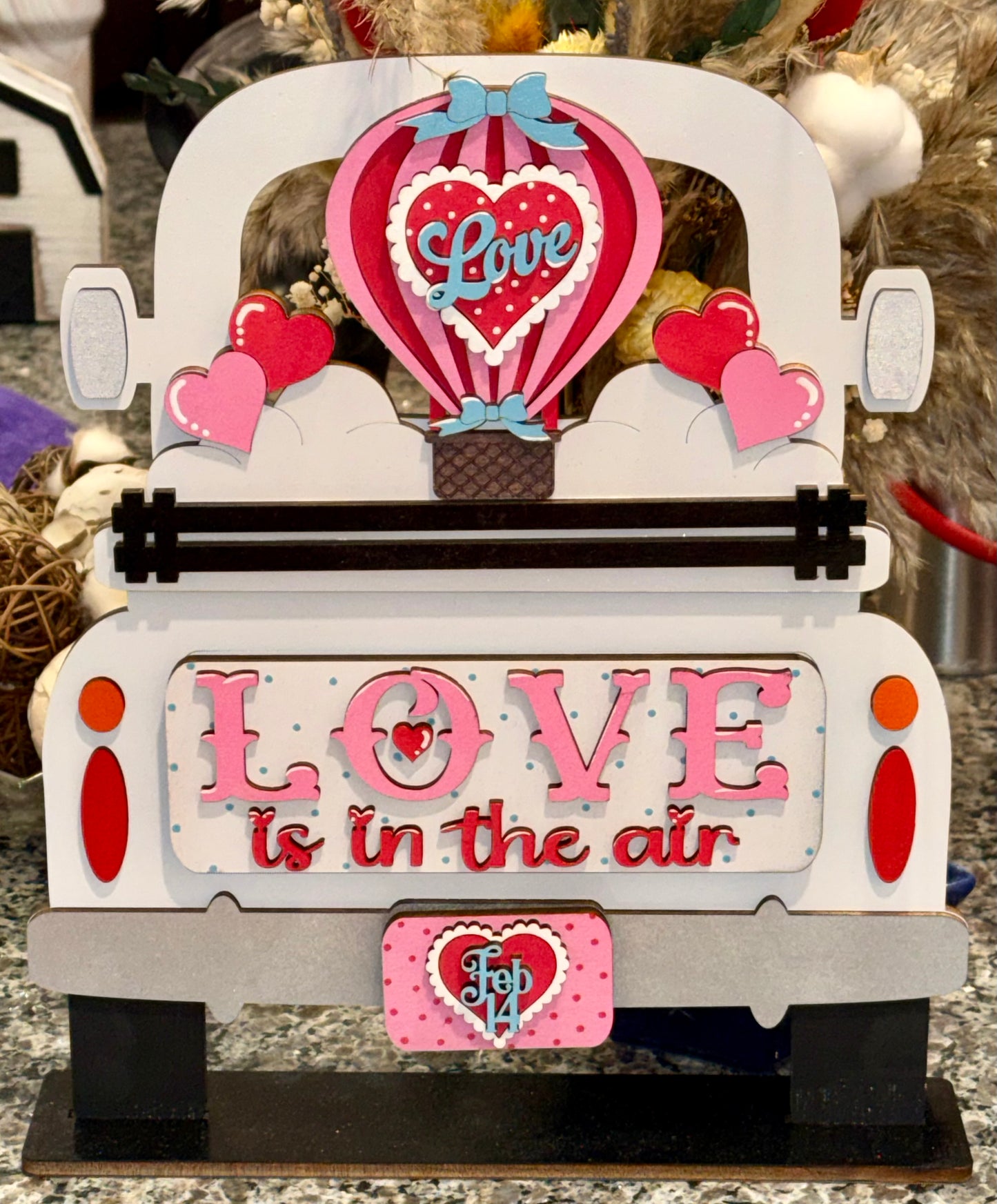 Valentines Day Interchangeable Insert for the Farmhouse Truck Sign or Shelf Sitter