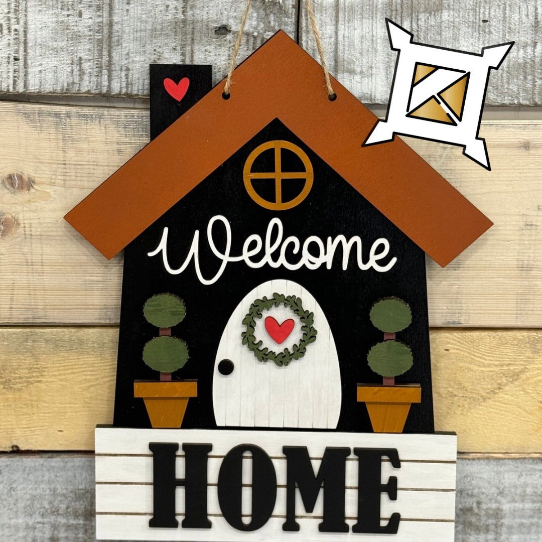 Welcome Home House Sign