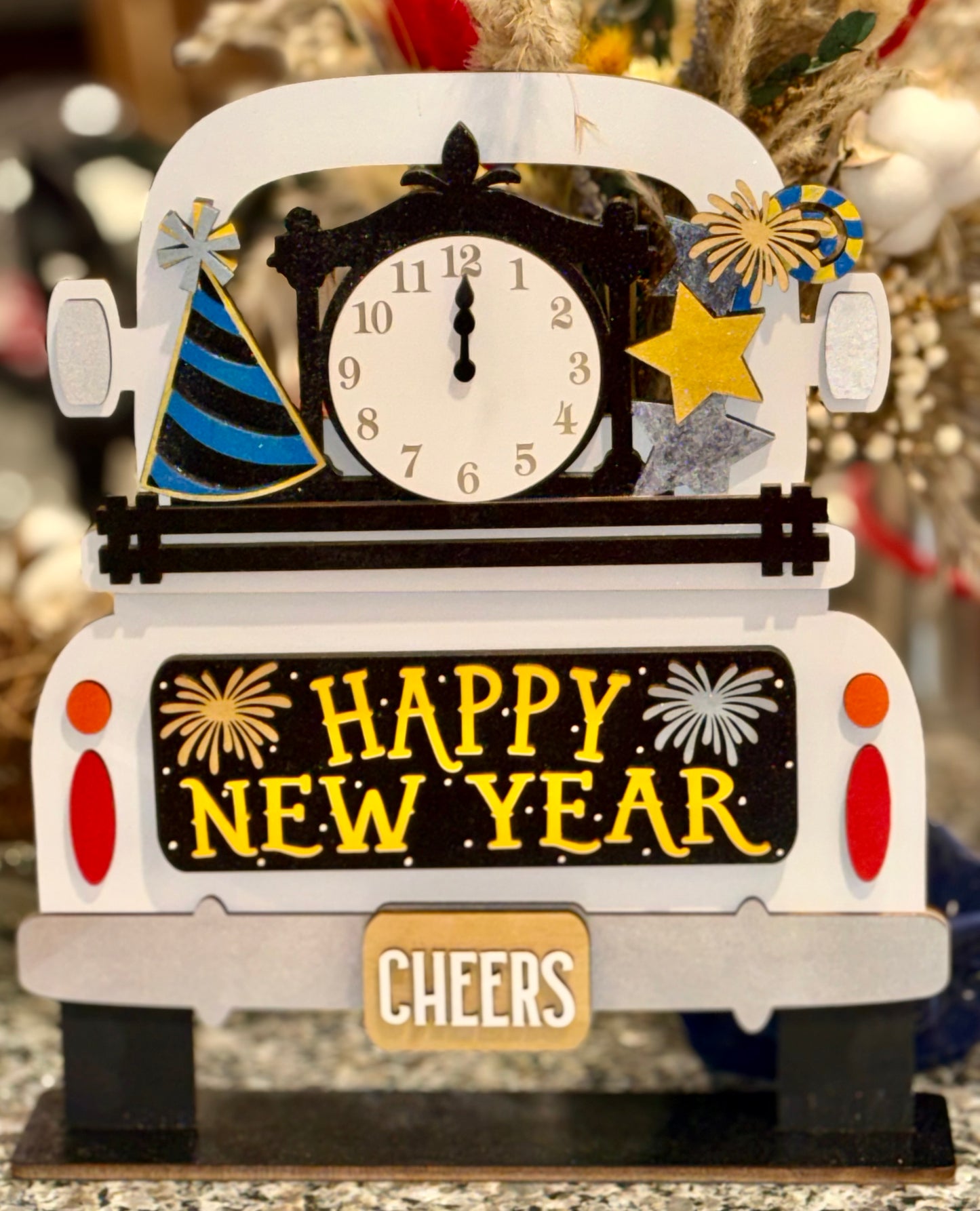 New Year’s Interchangeable Insert for the Farmhouse Truck Sign or Shelf Sitter