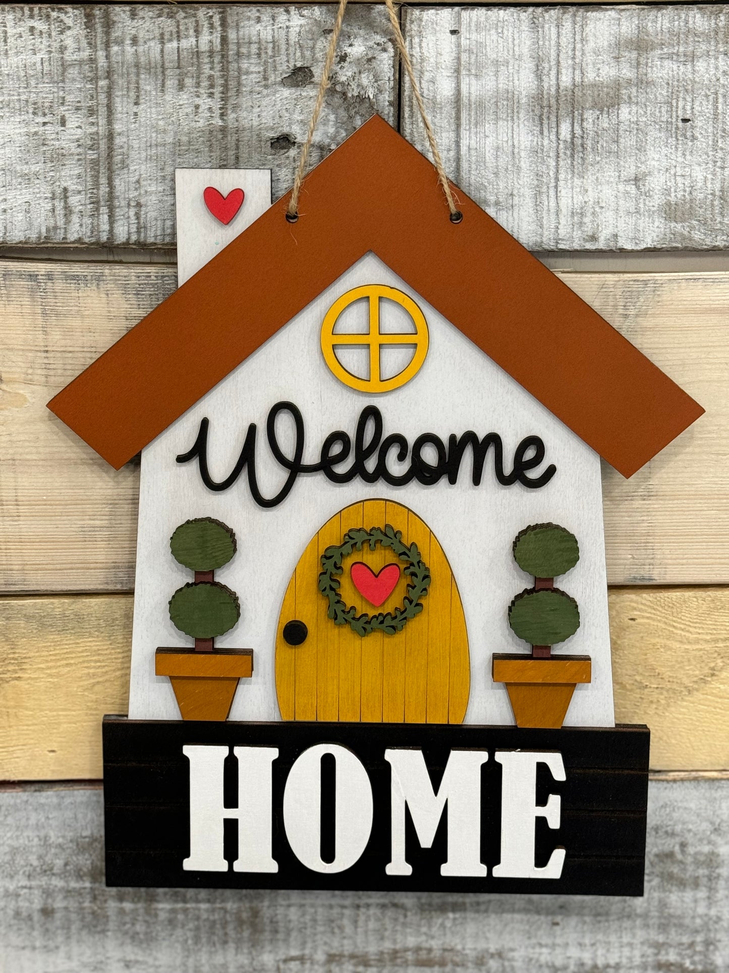 Welcome Home House Sign