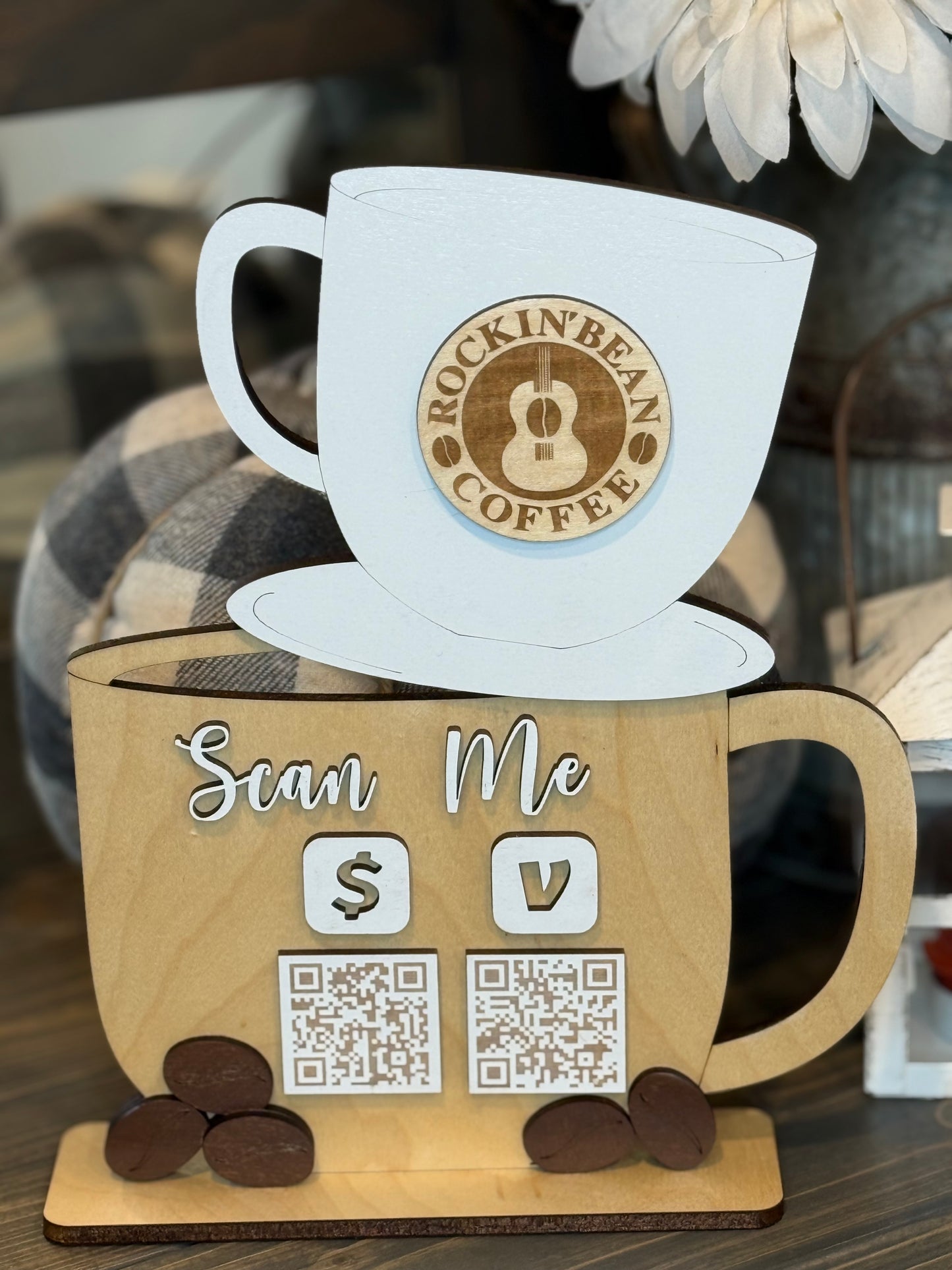 Custom QR Code Sign