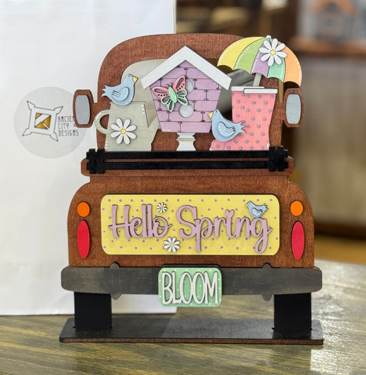 Spring Interchangeable Insert for the Farmhouse Truck Sign or Shelf Sitter
