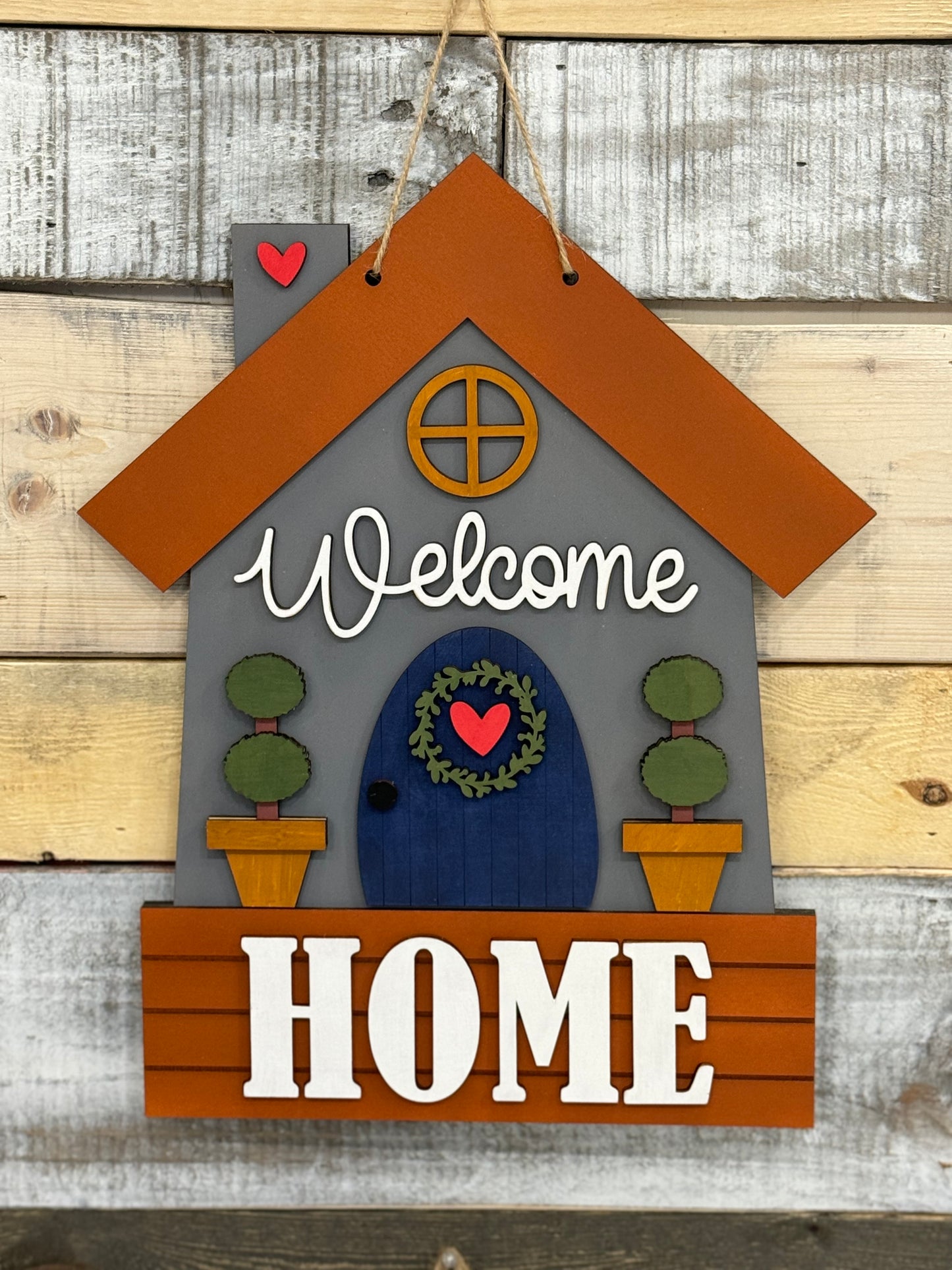 Welcome Home House Sign