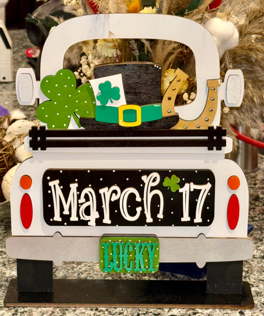 St. Patty’s Day Interchangeable Insert for the Farmhouse Truck Sign or Shelf Sitter