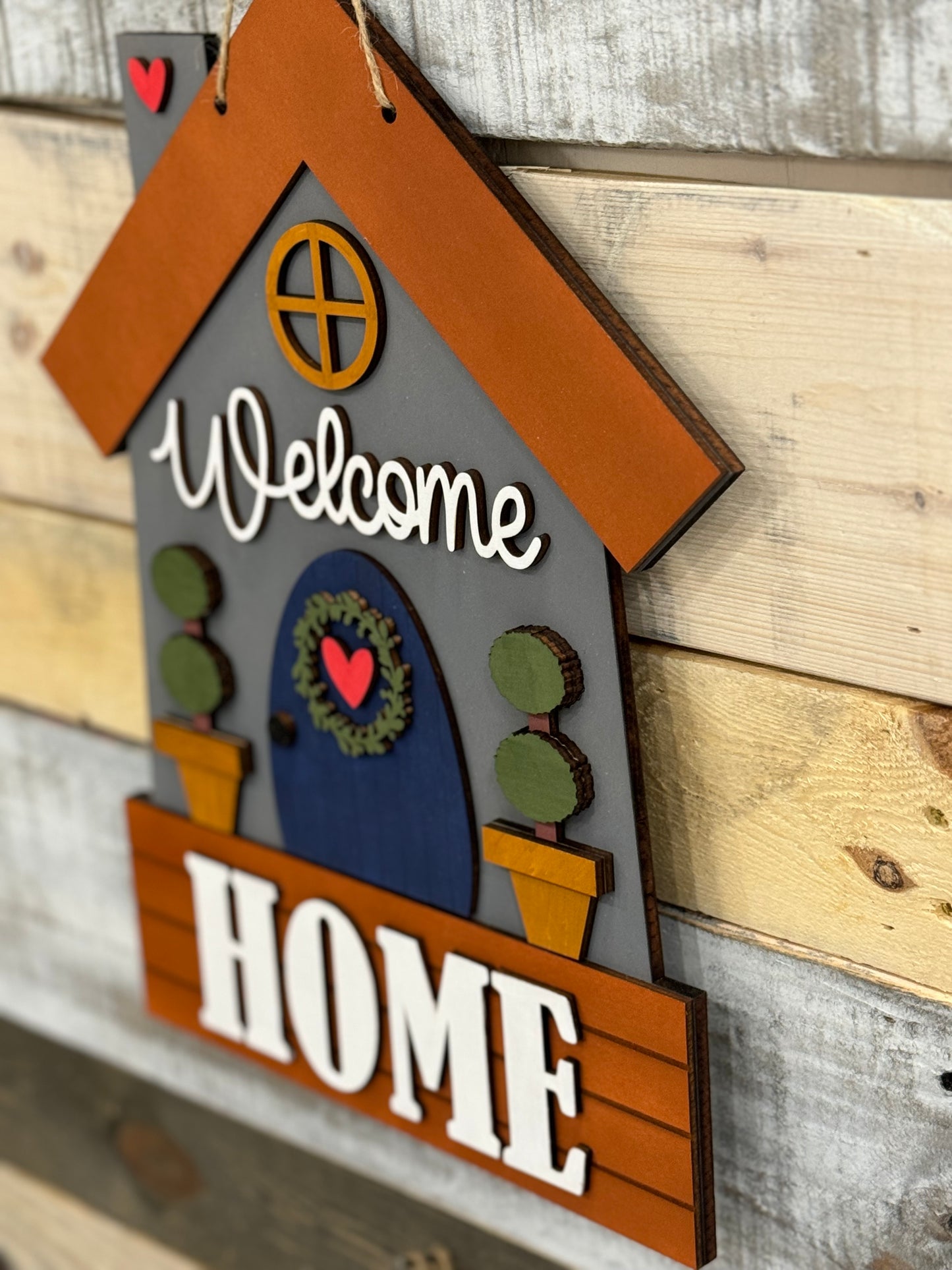 Welcome Home House Sign