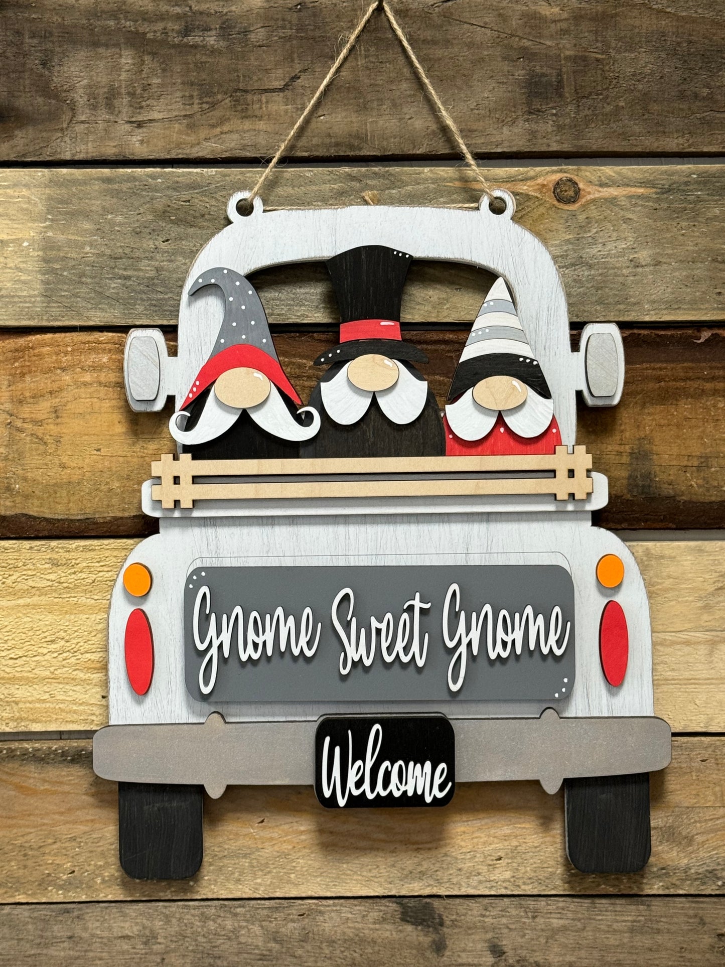 Gnome Sweet Gnome Truck Insert