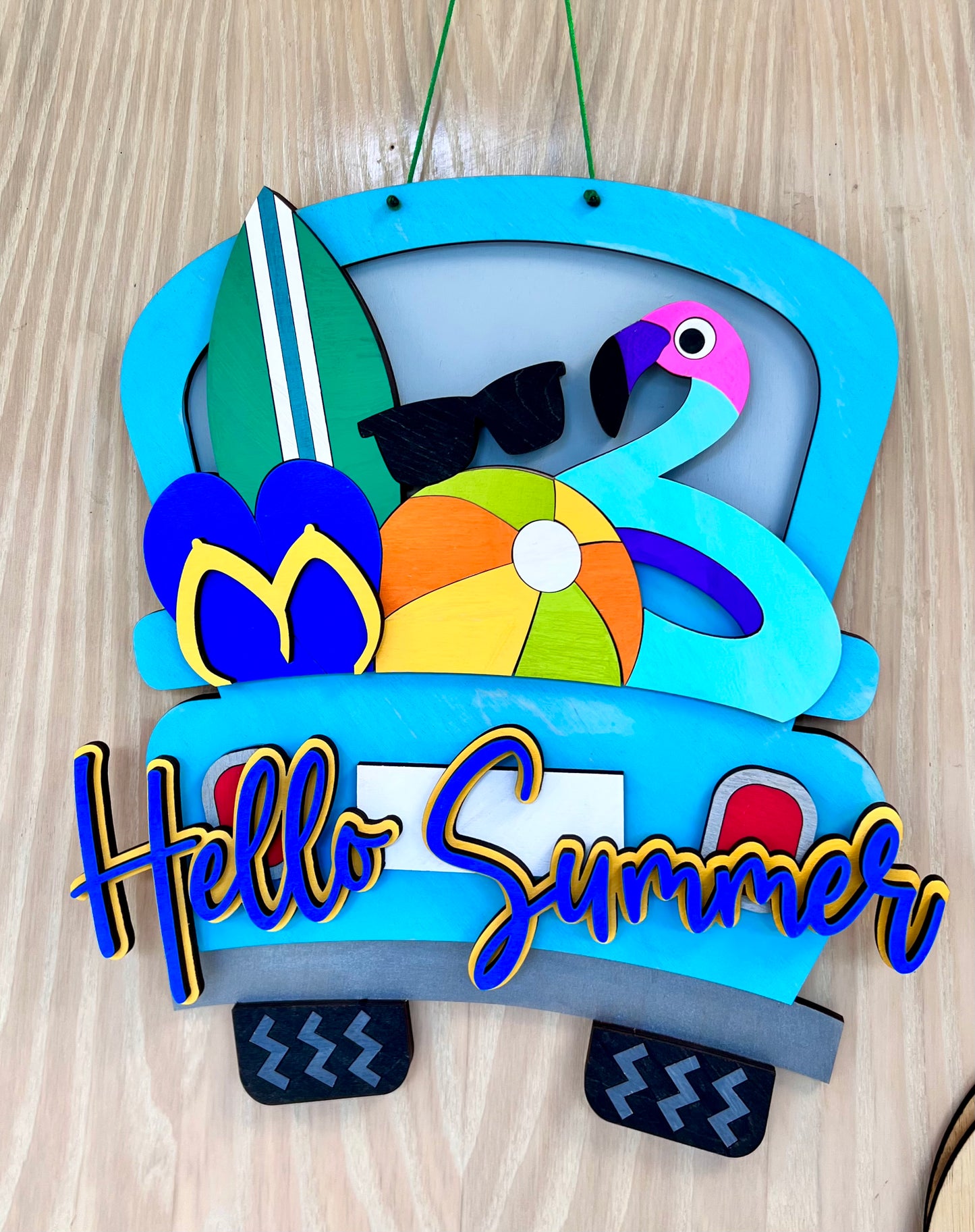 Summer Truck Door Hanger