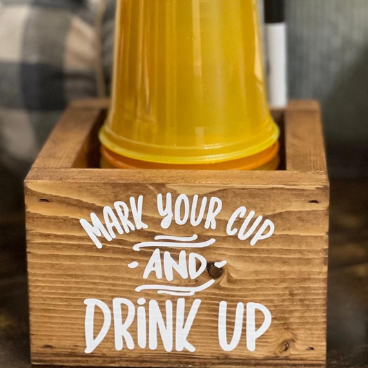 Handmade Solo Cup Holder