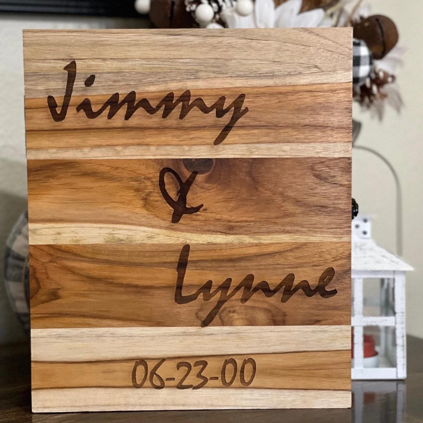 Laser Engraved Custom Sign