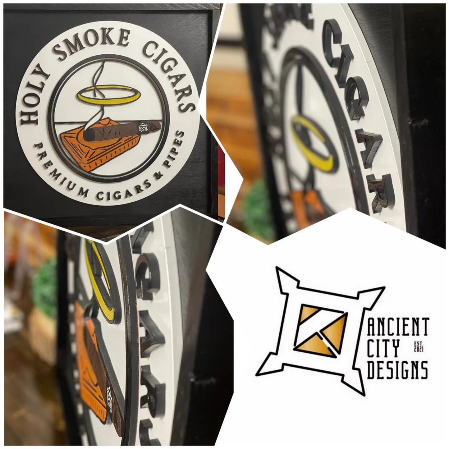 Custom Handmade 3D Sign