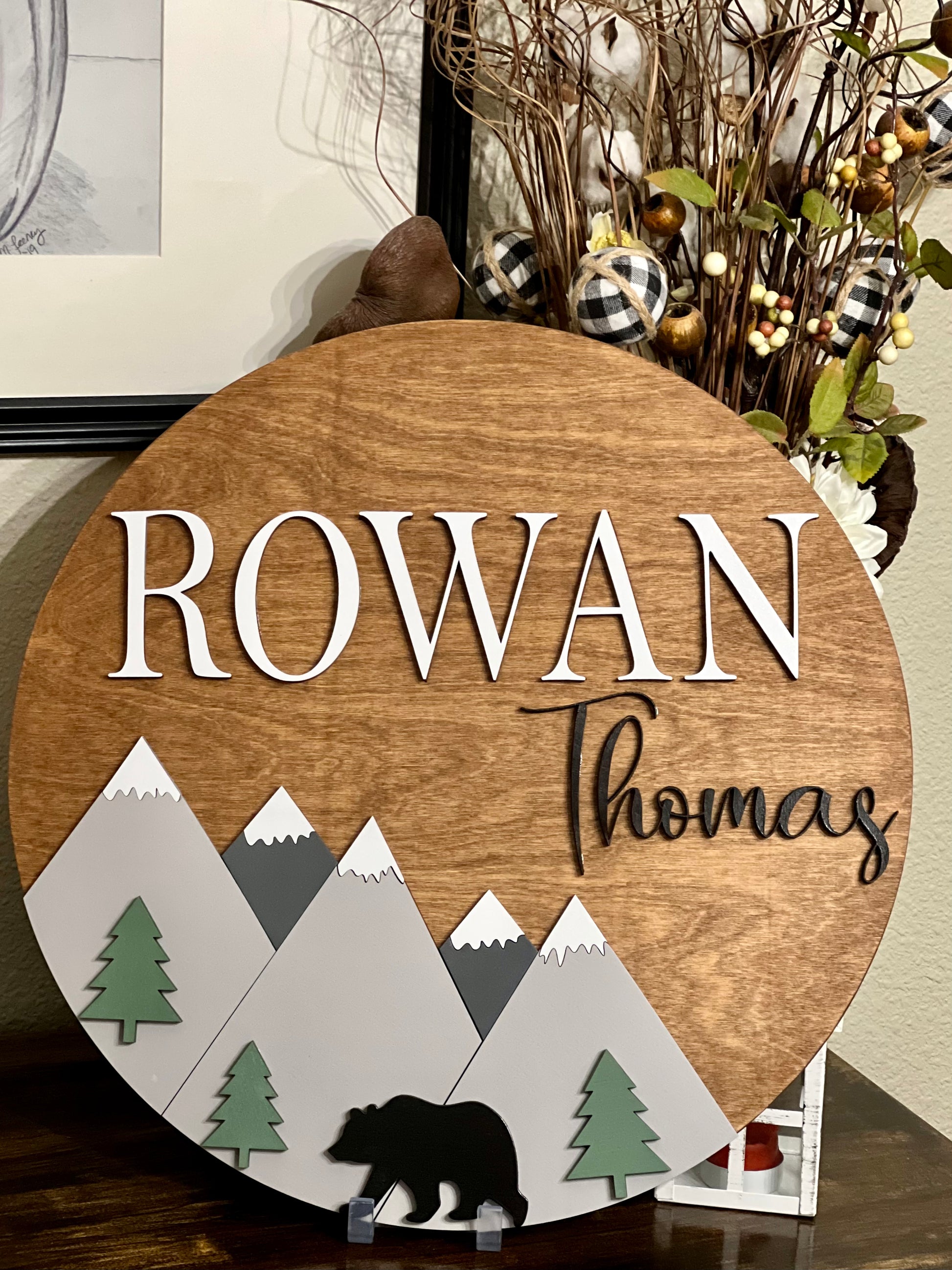 Mountain Nursery Sign