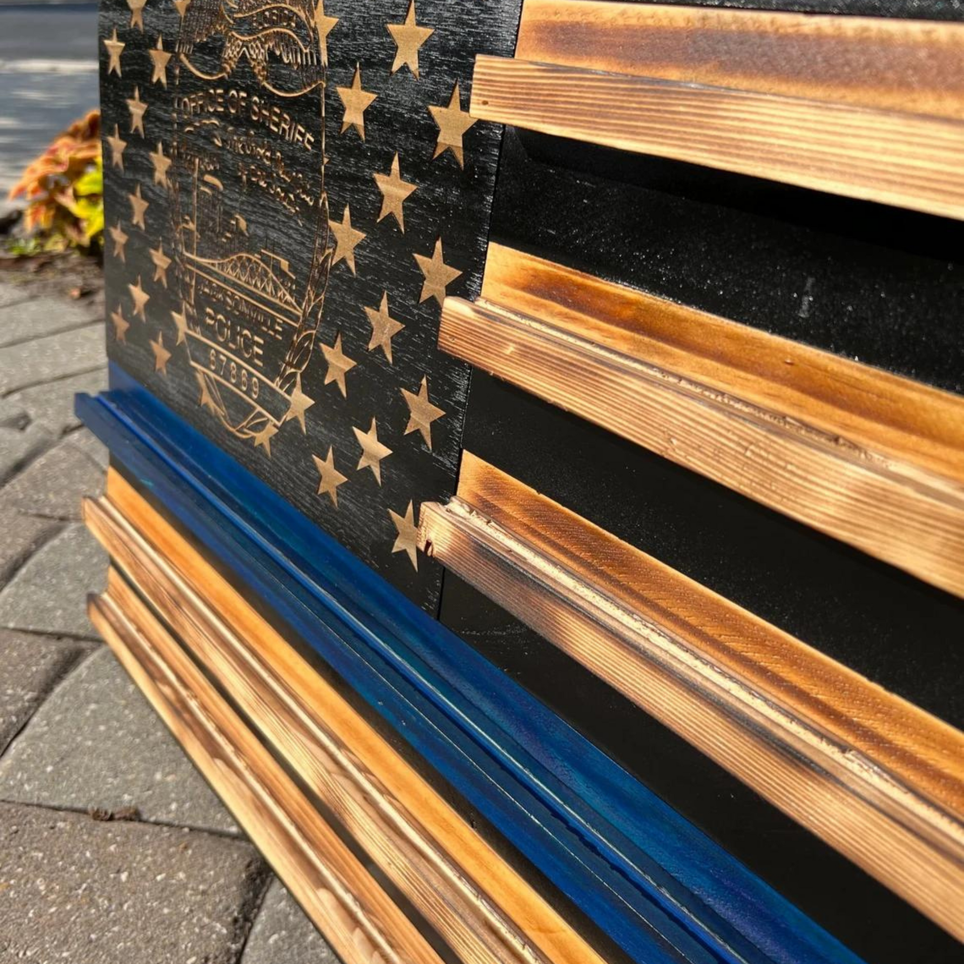 Patriotic Wall Décor Coin Holder
