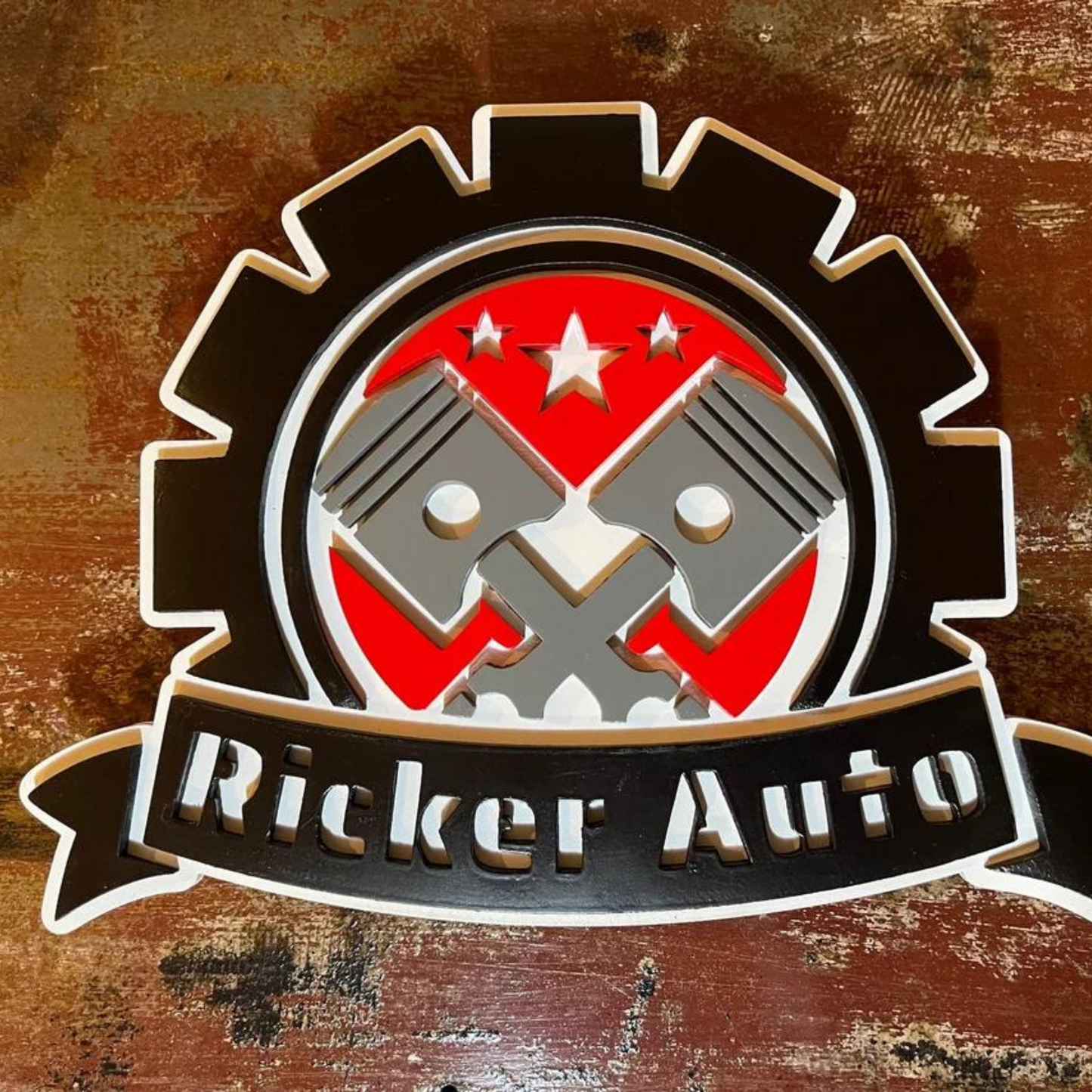 Personalized 3D Door Sign
